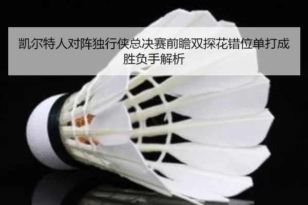 凯尔特人对阵独行侠总决赛前瞻双探花错位单打成胜负手解析 | aoko